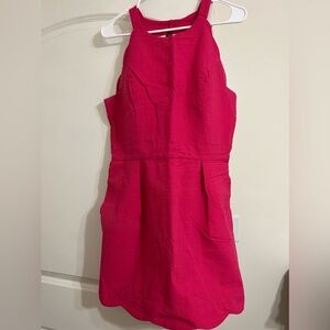 Lauren James Landry Solid Dress Pink Dress Size L